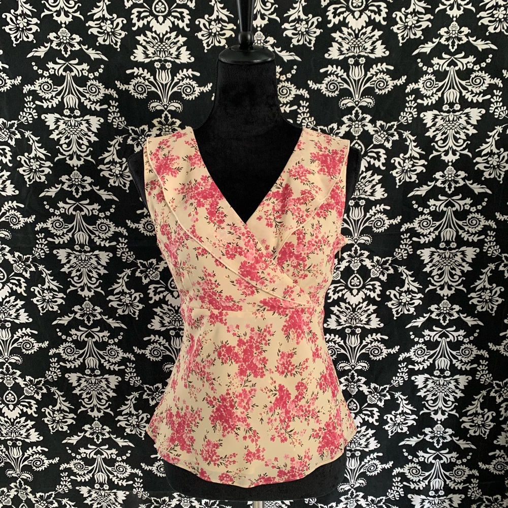 🦇 Vintage Ann Taylor Flour Tank Blouse 🦇